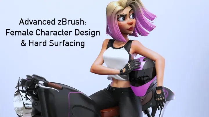 Advanced ZBrush: Female Design & Hard Surface Mega Bundle