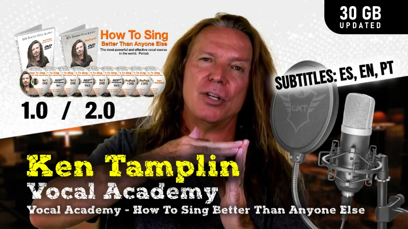 Ken Tamplin Vocal Academy - How To Sing Better Than Anyone Else + (Subtitles: ES, EN, PT)